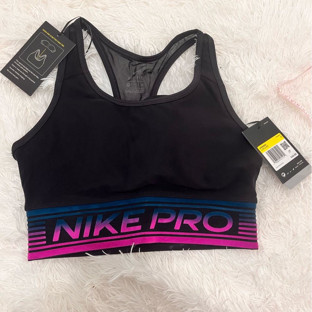 Nike pro dry fit sports bra